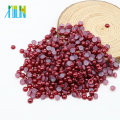 Wholesale Imitation Craft Flat Back Half Round Pearls Beads Pearls for Clothing, Z33-Dark Red